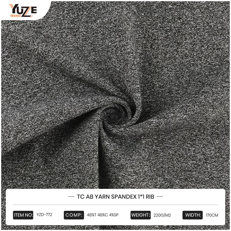 YZD-772 TC AB YARN SPANDEX 1 * 1 RJB