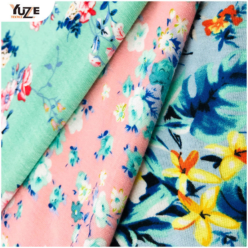 YZGTP-ES1018-2 Impression en spandex en maillot de rayons