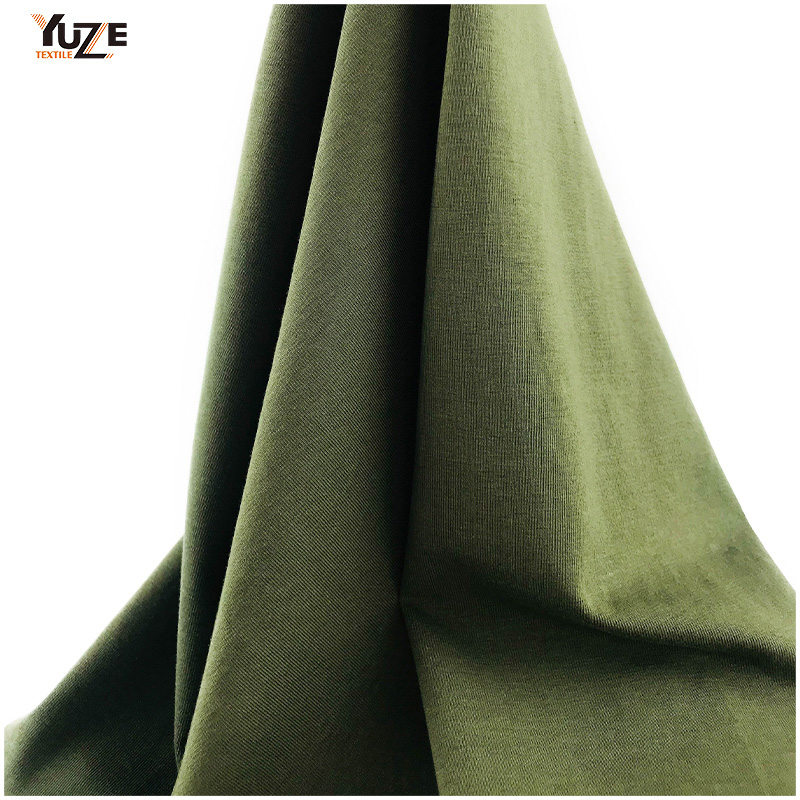 YZK-080029 Jersey de span CTN 40S avec enzyme Wash Cool Touch