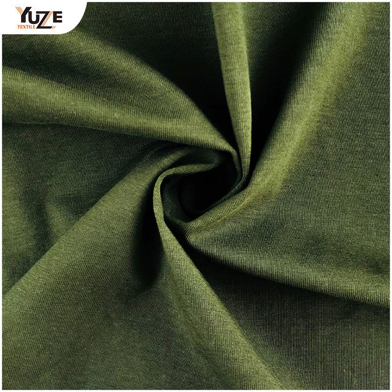 YZK-080029 Jersey de span CTN 40S avec enzyme Wash Cool Touch