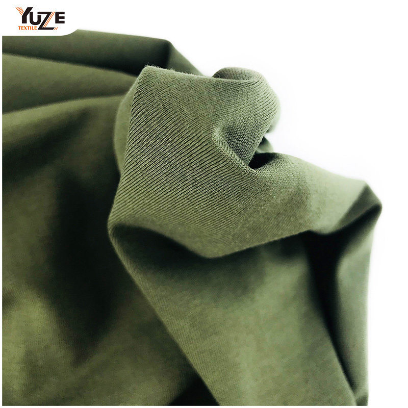 YZK-080029 Jersey de span CTN 40S avec enzyme Wash Cool Touch