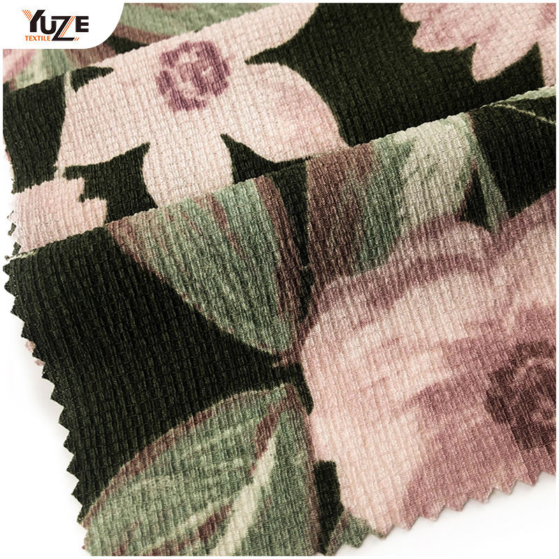YZK-030293 PRT du tricot de crêpe