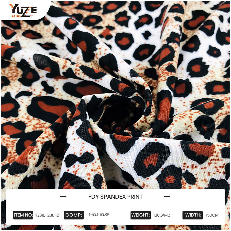 YZS18-238-2 Impression en spandex FDY