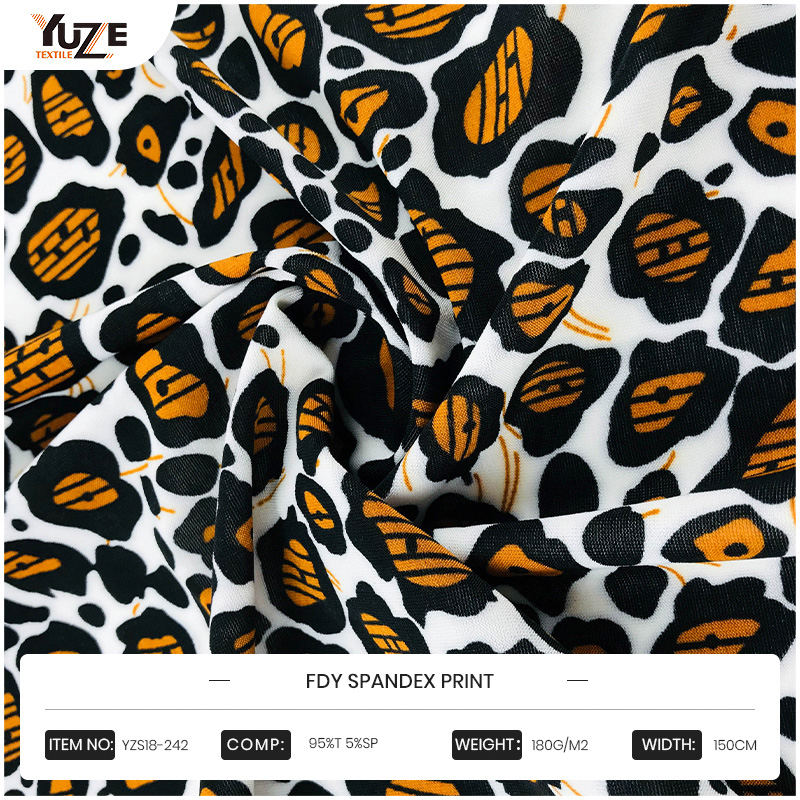 YZS18-242 Impression en spandex FDY