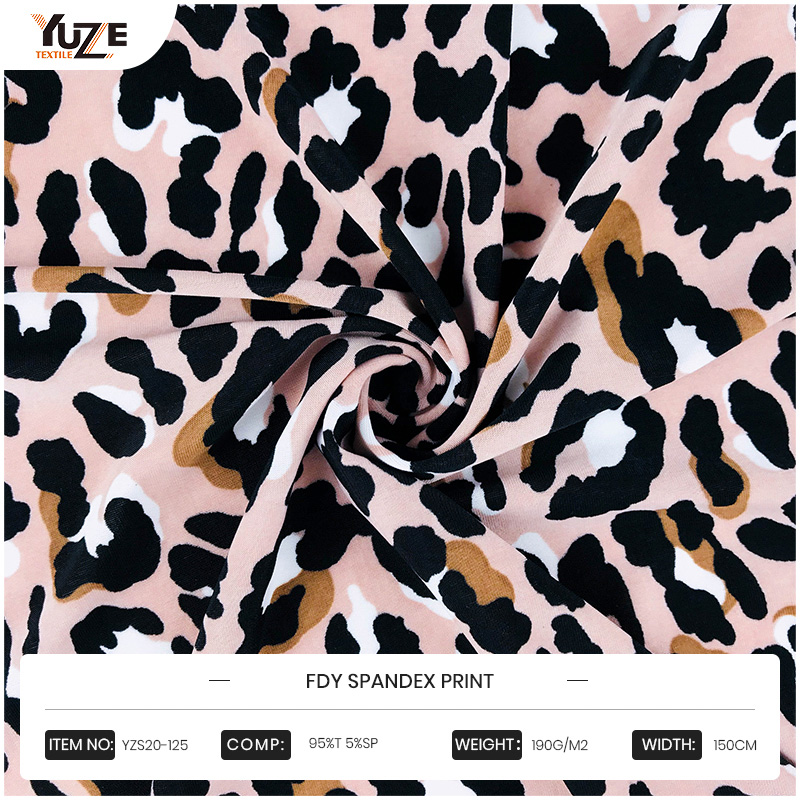 YZS20-125 Impression en spandex FDY