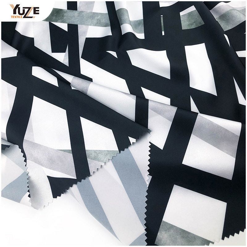 YZW-010636-7 Armani Satin Print numérique