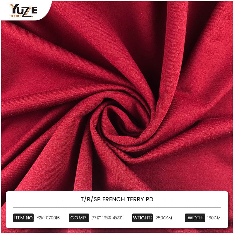 YZK-070016 T / R / SP French Terry PD