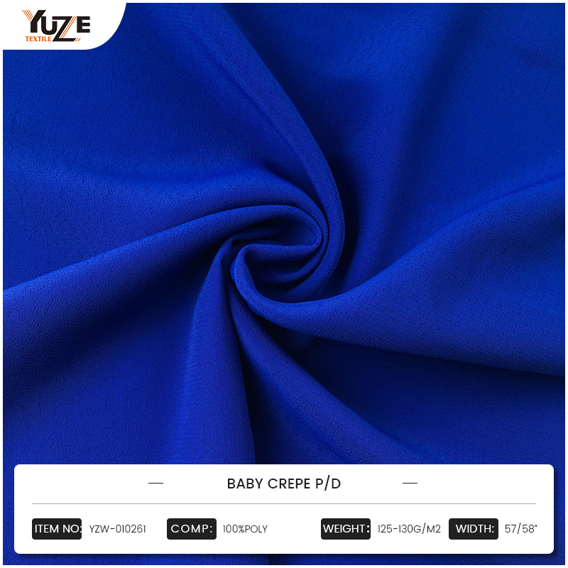Yzw-010261 bébé crêpe p / d Yzw-010261 bébé crêpe p / d