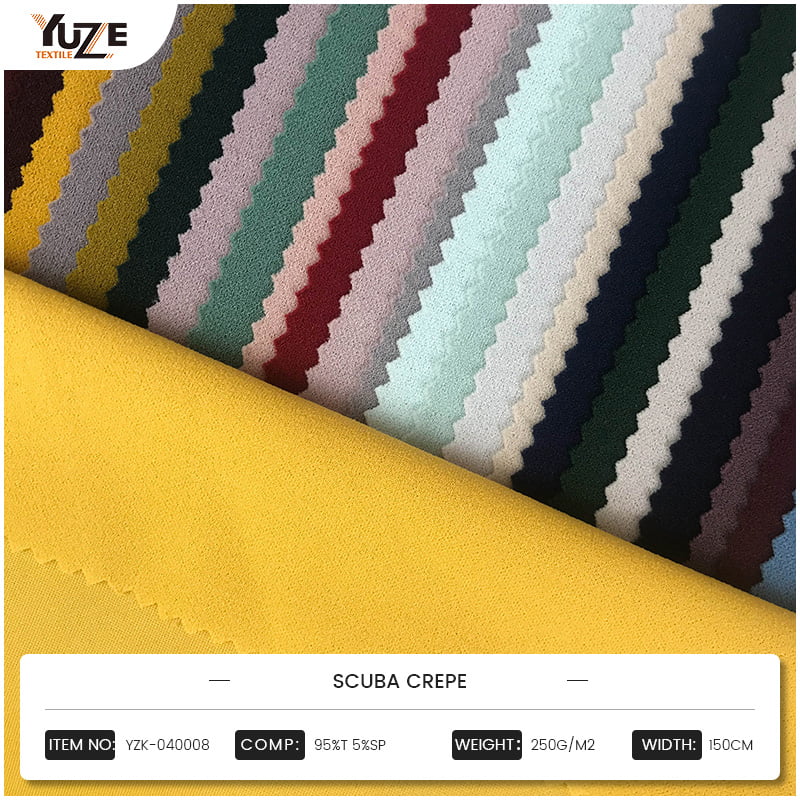 YZK-040008 crêpe de plongée