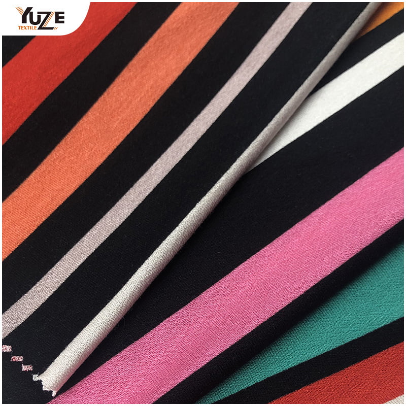 YZK-040015 ou Rayon Spandex Moss crêpe