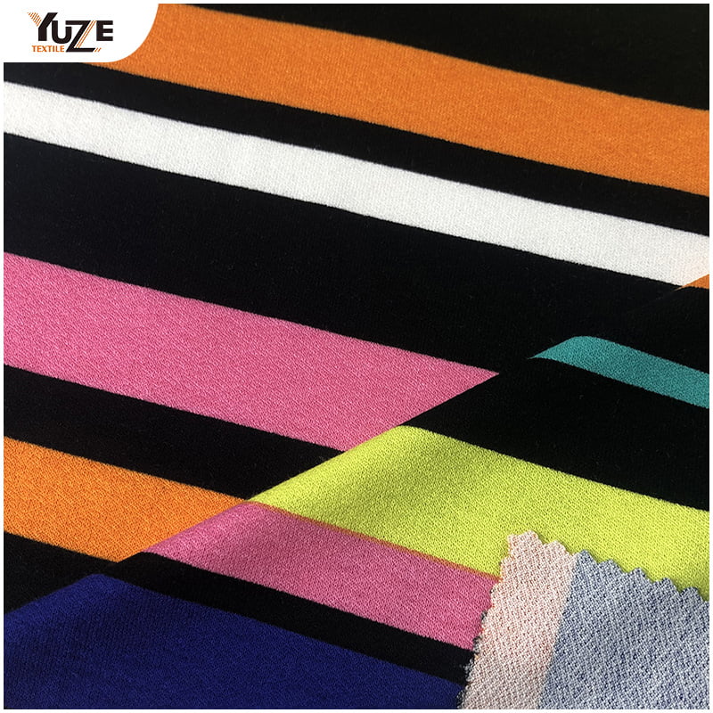 YZK-040015 ou Rayon Spandex Moss crêpe