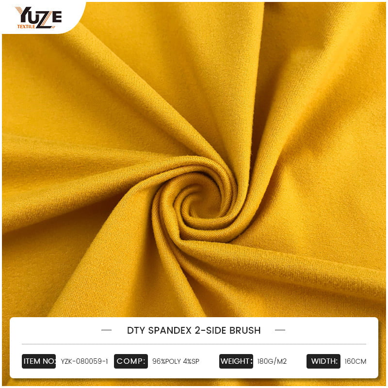 YZK-080059-1 DTY Spandex à 2 pinces à 2 côtés