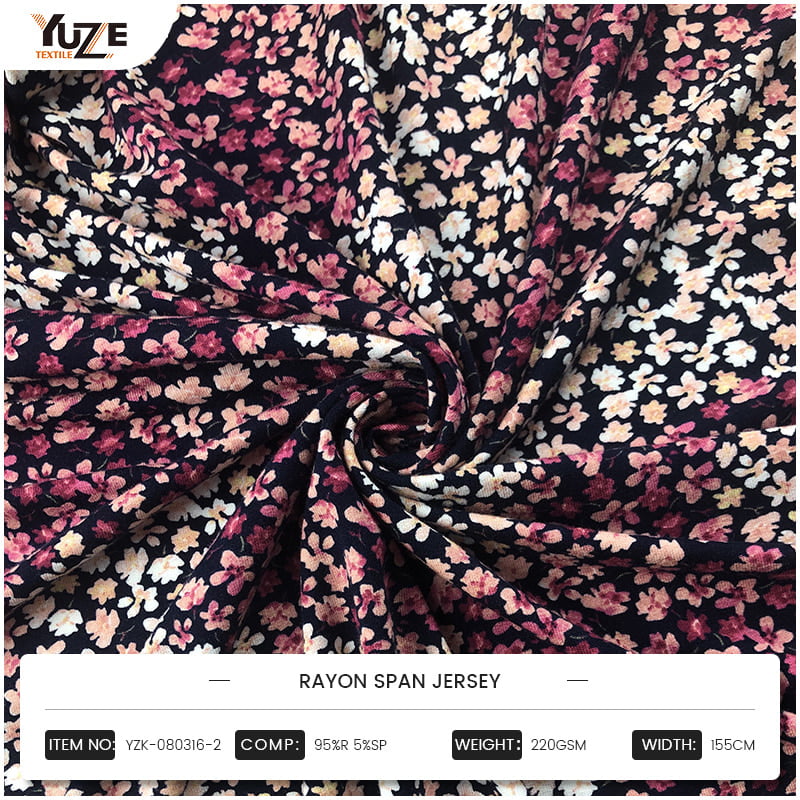 YZK-080316-2 Jersey de Span Rayon Span