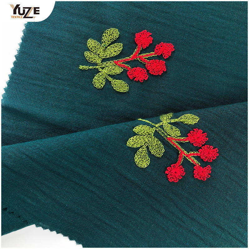 YZW-030066 LIGNE DE LIGNE SECT LINEN BRODERIE