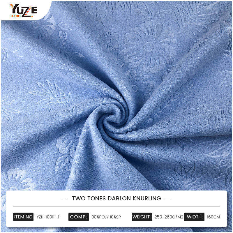 Yzk-100111-1 deux tons darlon knurling