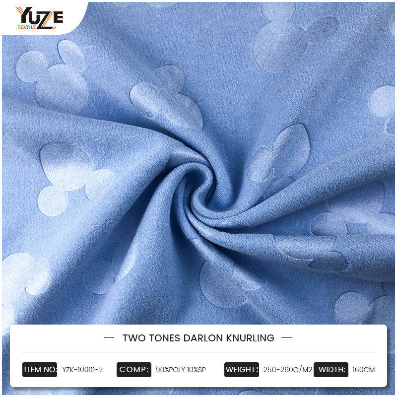 Yzk-100111-2 deux tons darlon knurling