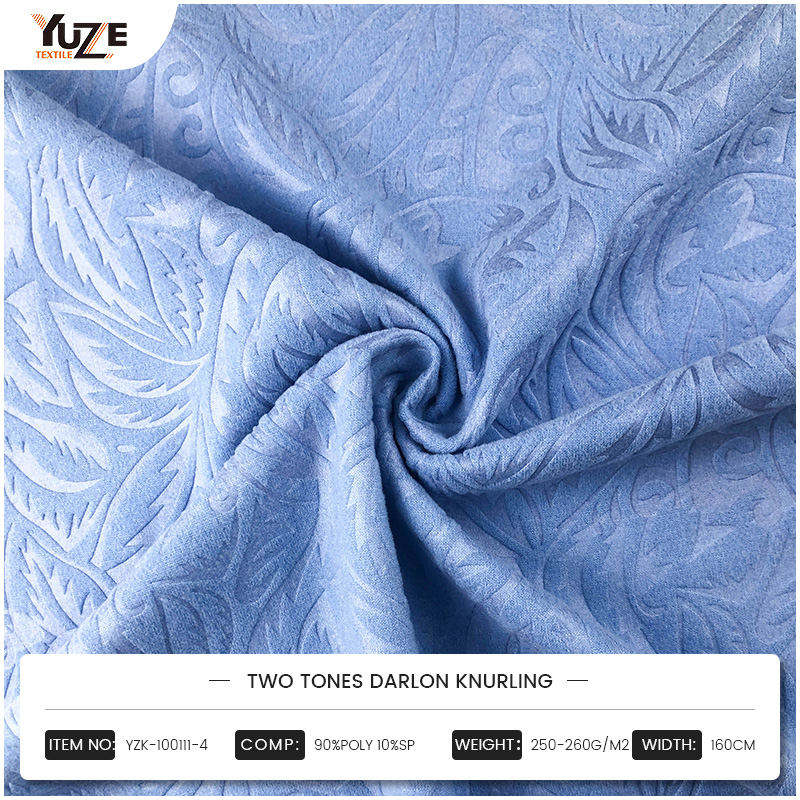 Yzk-100111-4 deux tons darlon knurling