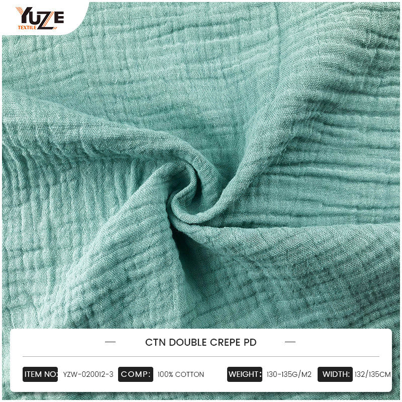 Comment YZW-020012-3 Double crêpe PD Fabric Balance Confort Expérience et performances visuelles?